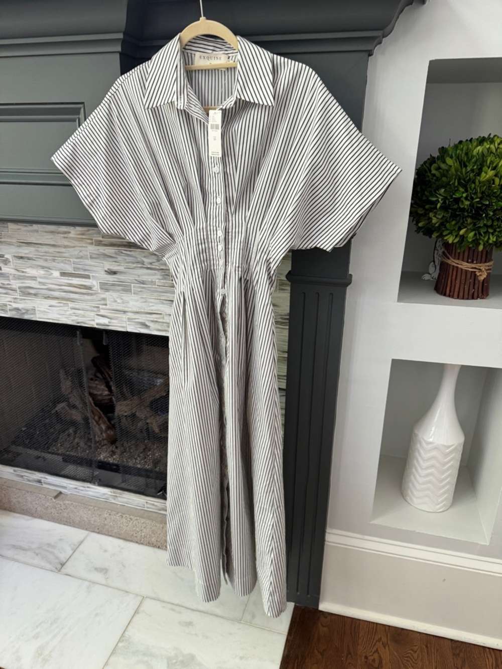 The Tobie Anthropologie Shirt Dress (XS)
